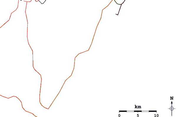 Carreteras y ríos cerca de Southbroom