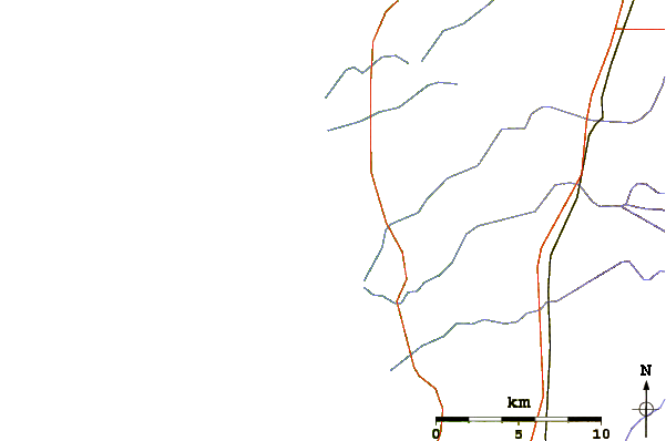 Carreteras y ríos cerca de Southwick Beach State Park