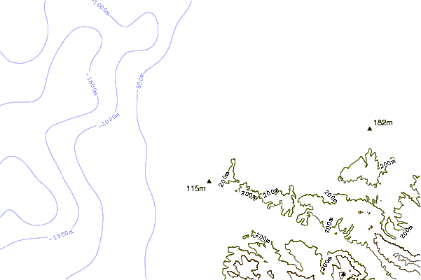 Costa alrededor de Spanish Bay-Cobblestones