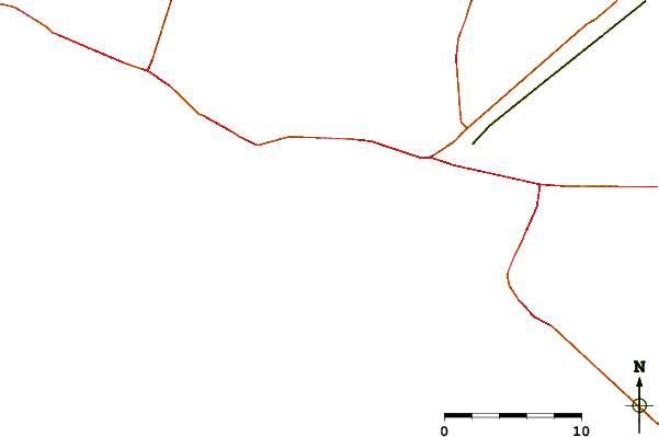 Carreteras y ríos cerca de St Andrews State Park
