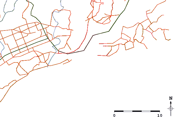 Carreteras y ríos cerca de Dunedin - St Clair