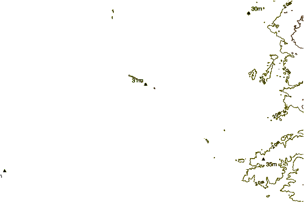 Costa alrededor de St Jean de Monts