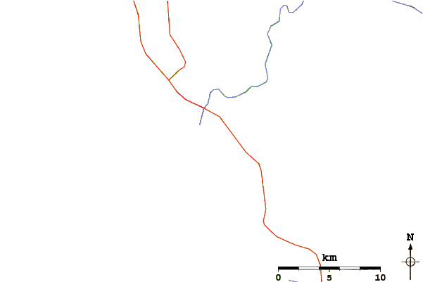 Carreteras y ríos cerca de State Line
