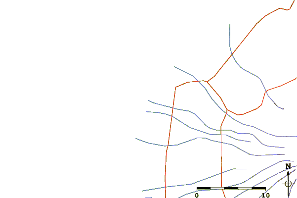 Carreteras y ríos cerca de Stent Road