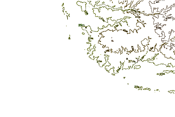 Costa alrededor de Tanchet