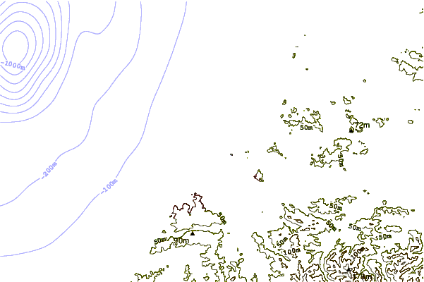 Costa alrededor de Tarnos - La Digue