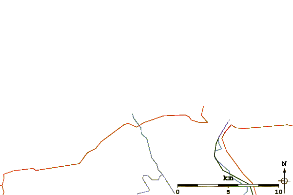 Carreteras y ríos cerca de The Cove