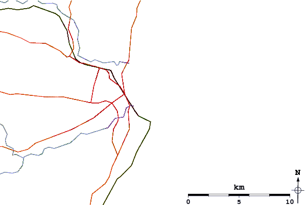 Carreteras y ríos cerca de The Harbour