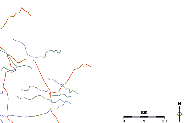 Carreteras y ríos cerca de The Ledge