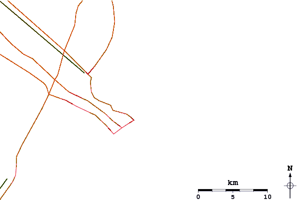 Carreteras y ríos cerca de The South Jetty