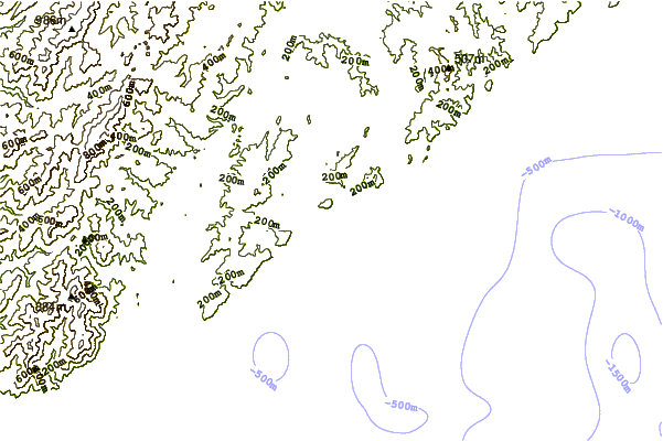 Costa alrededor de Tora-Shipwreck