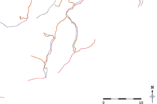 Carreteras y ríos cerca de Tora-Shipwreck