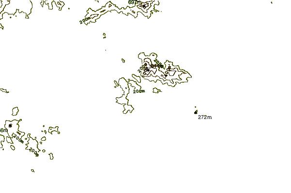 Costa alrededor de Xiyong Bay