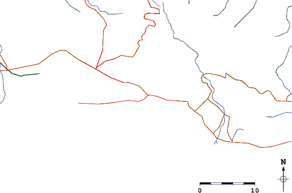 Carreteras y ríos cerca de Zoo (Bull Bay)