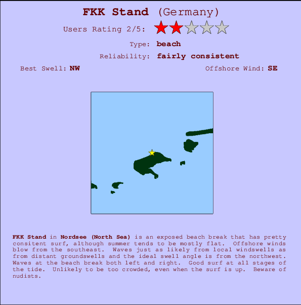 FKK Stand mapa de ubicación e información del spot