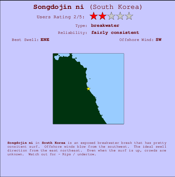 Songdojin ni mapa de ubicación e información del spot