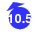 10.5