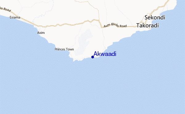 Akwaadi Location Map