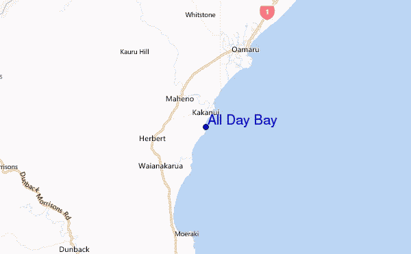 All Day Bay Location Map