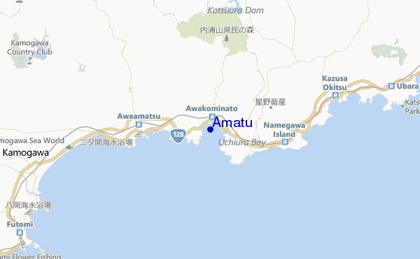 mapa de ubicación de Amatu