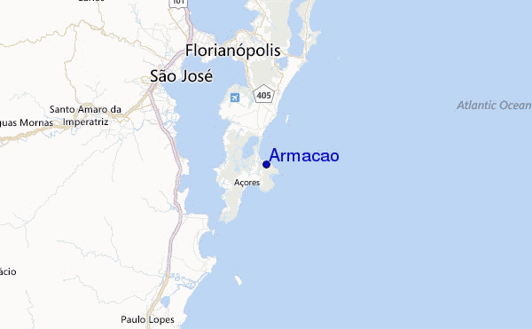 Armacao Location Map