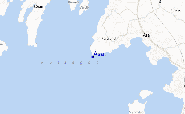 mapa de ubicación de Asa