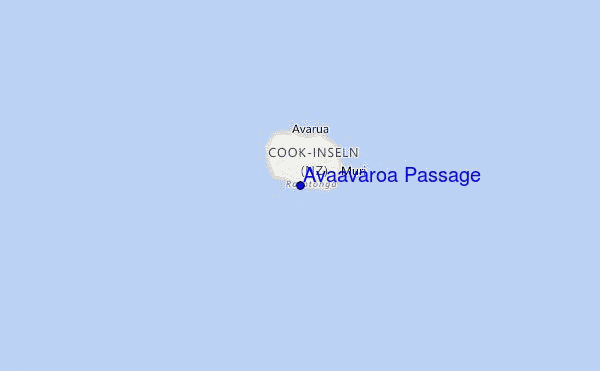 Avaavaroa Passage Location Map