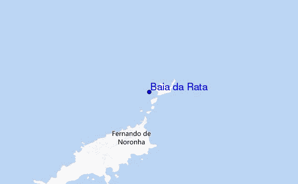 mapa de ubicación de Baia da Rata