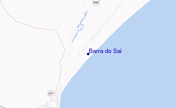 mapa de ubicación de Barra do Sai