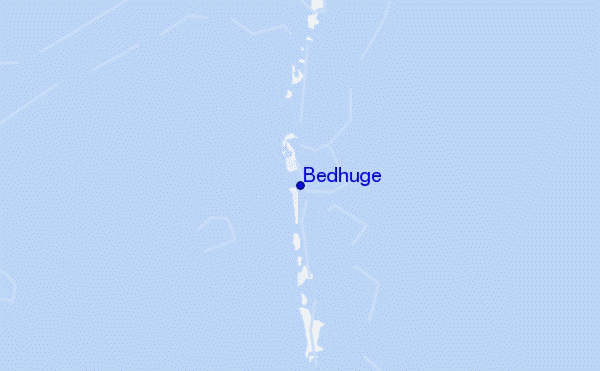 mapa de ubicación de Bedhuge