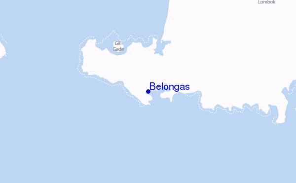 Belongas Location Map