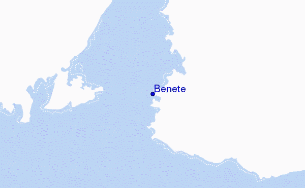 Benete Location Map