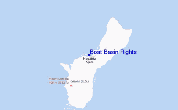 Boat Basin Rights Location Map