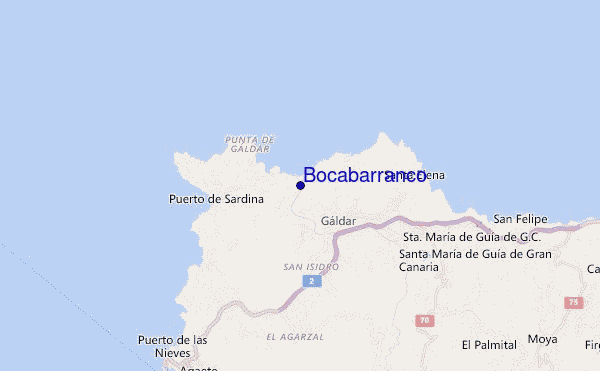 mapa de ubicación de Bocabarranco