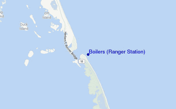 mapa de ubicación de Boilers (Ranger Station)