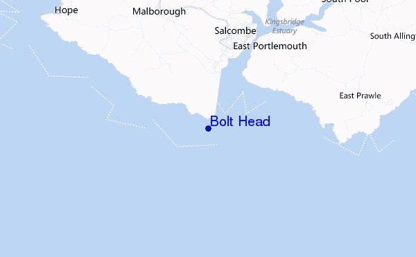 mapa de ubicación de Bolt Head