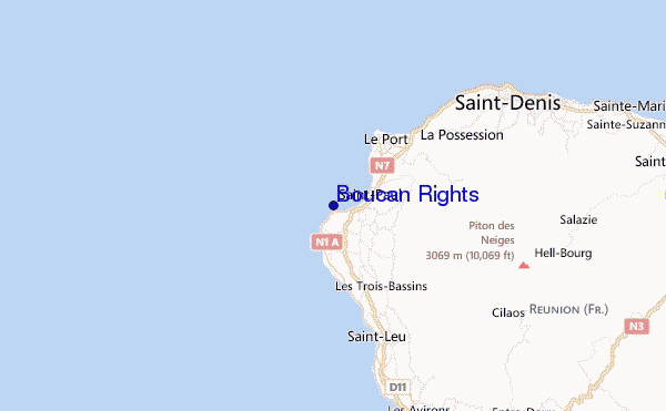 Boucan Rights Location Map