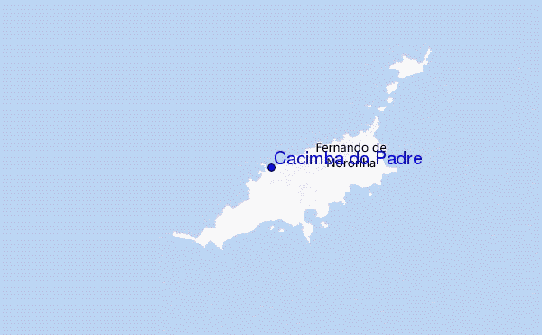 mapa de ubicación de Cacimba do Padre