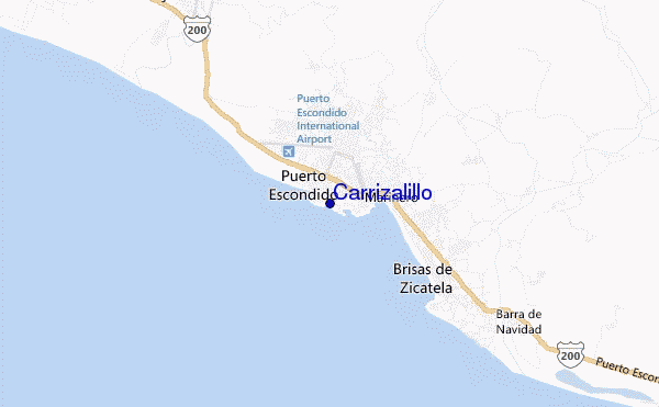 mapa de ubicación de Carrizalillo