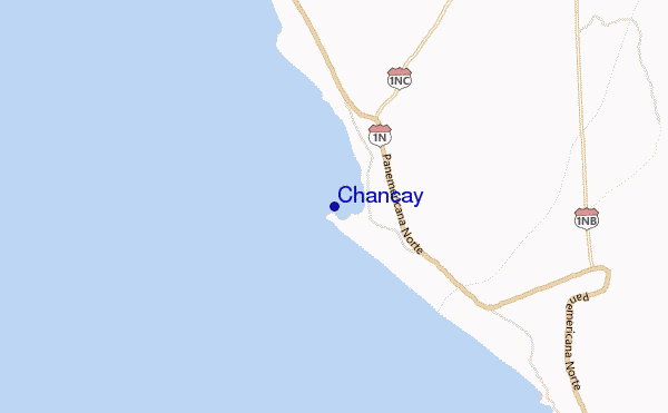 mapa de ubicación de Chancay