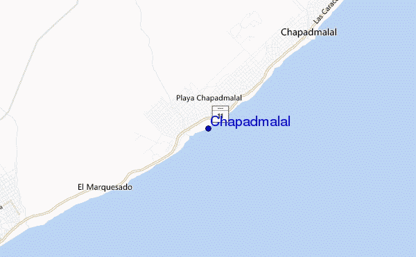 mapa de ubicación de Chapadmalal