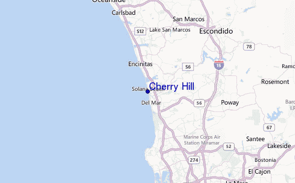 Cherry Hill Location Map