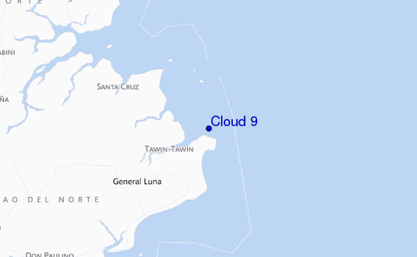 mapa de ubicación de Cloud 9