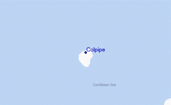 mapa de ubicación de Colpipe