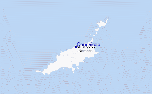mapa de ubicación de Conceicao