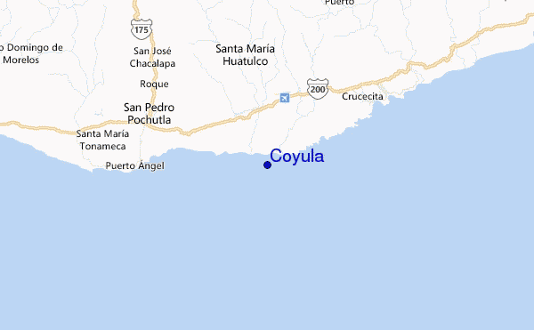 Coyula Location Map