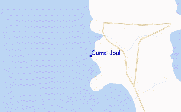 mapa de ubicación de Curral Joul