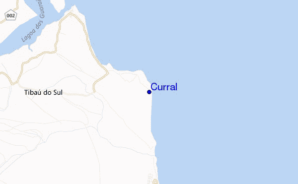 mapa de ubicación de Curral