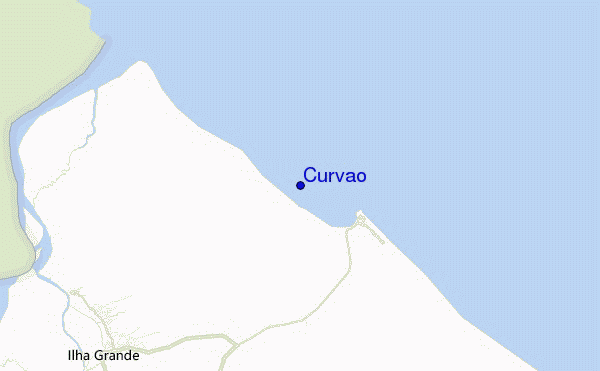 mapa de ubicación de Curvao