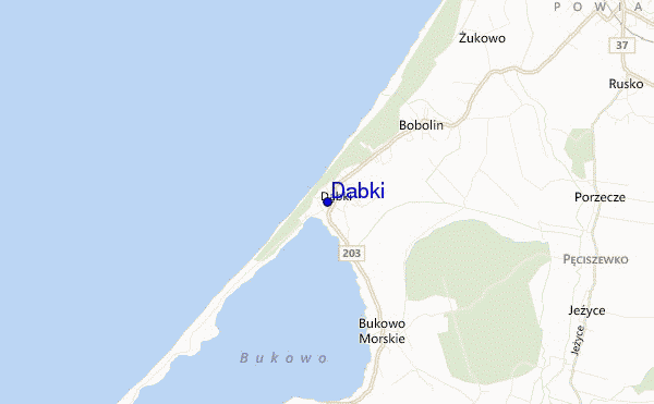 mapa de ubicación de Dabki
